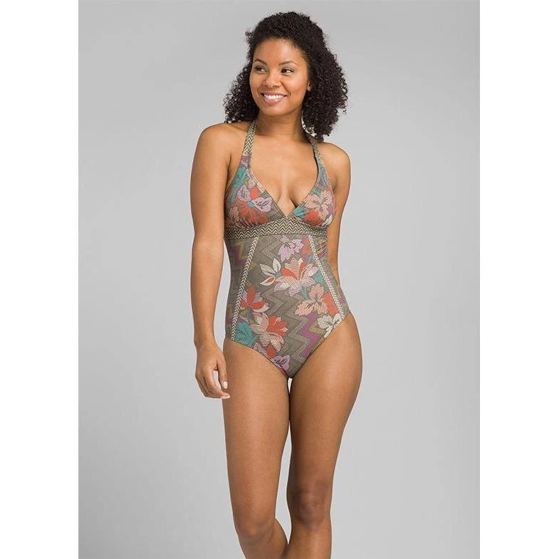 PrAna Lahari Halter Piece Swimsuit Womens 1 PrAna Lahari Halter Piece Swimsuit Womens