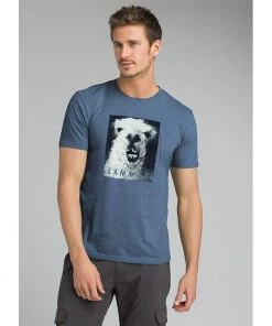 PrAna Mens Llama'ste Journeyman T-shirt 6 PrAna Mens Llama'ste Journeyman T-shirt