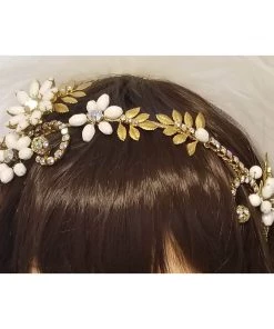 Headpiece Heaven Milk Glass Headband Shop By Vendor