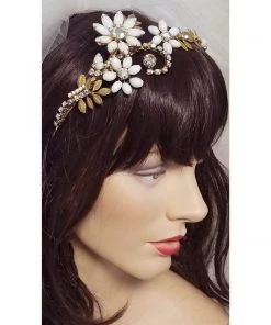 Headpiece Heaven Milk Glass Headband Shop By Vendor