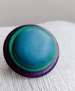Tracy Burton Mod Round Adjustable Ring