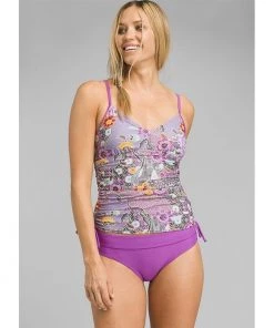 PrAna Womens Moorea Tankini Top