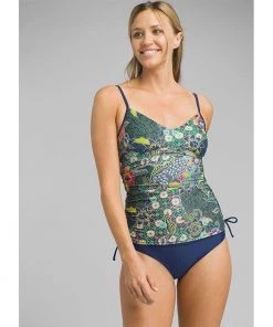 PrAna Womens Moorea Tankini Top