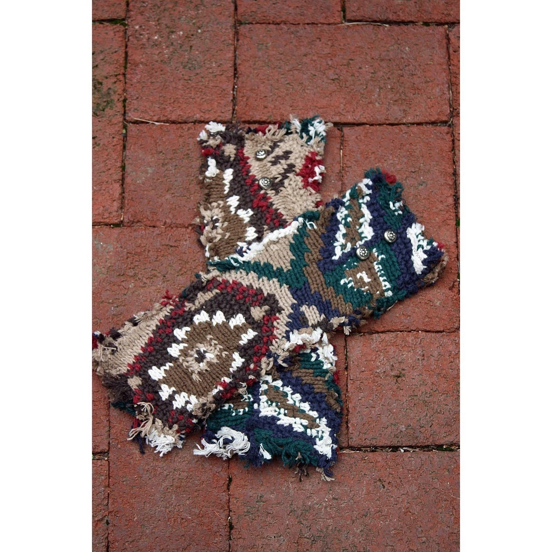 Sutter Larkin Multi-Colored Fingerless Gloves Accessories