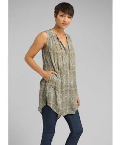PrAna Natassa Crinkled Tunic Womens
