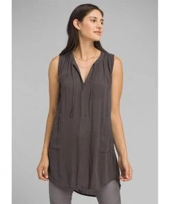 PrAna Natassa Crinkled Tunic Womens