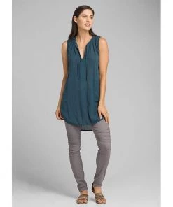 PrAna Natassa Crinkled Tunic Womens