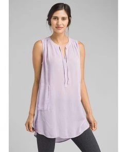 PrAna Natassa Crinkled Tunic Womens