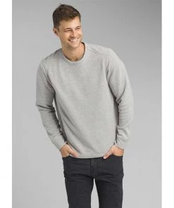 PrAna Mens Norcross Long Sleeve Crew