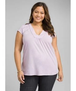 PrAna Womens Novelle Top Plus