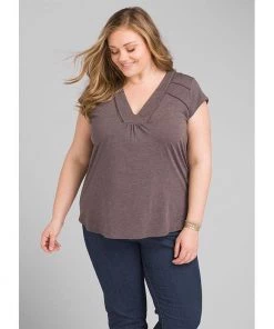 PrAna Womens Novelle Top Plus