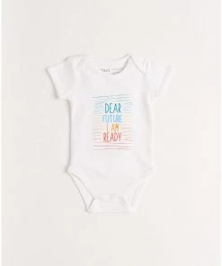 Kids Pact Organic Baby Short Sleeve Graphic Bodysuit