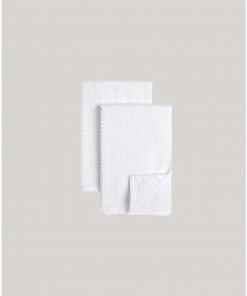 Pact Organic Home Waffle Hand Towel 2-Pack