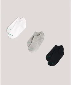 Pact Organic Kids Ankle Socks 3-Pack