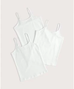 Pact Organic Kids Cartwheel Cami 3-Pack