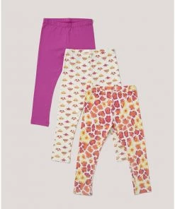 Pact Organic Kids Classic Leggings 3-Pack