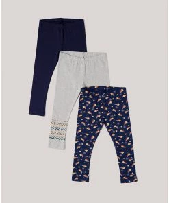 Pact Organic Kids Clearance Classic Leggings 3-Pack