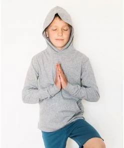 Pact Organic Kids Clearance Hoodie Long Sleeve Tee