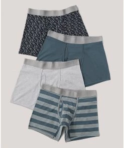 Pact Organic Men Boxer Brief 4-Pack Shop By Partner