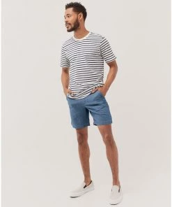 Pact Organic Men Denim Chambray Short Shop By Partner