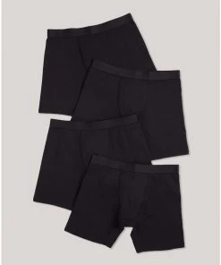 Pact Organic Men Extended Boxer Brief 4-Pack Shop By Partner