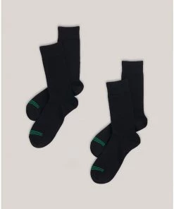 Shop By Partner Pact Organic Men Premium Crew Socks 2-Pack