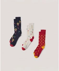 Pact Organic Men Premium Crew Socks 3-Pack Shop By Partner