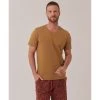 Shop By Partner Pact Organic Men Textured V-Neck Tee
