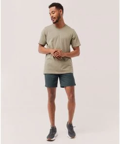 Shop By Partner Pact Organic Men Woven Twill Drawstring Short - 7"