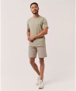 Shop By Partner Pact Organic Men Woven Twill Drawstring Short - 9"