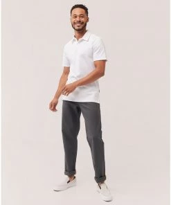 Shop By Partner Pact Organic Men Woven Twill Roll Up Pant