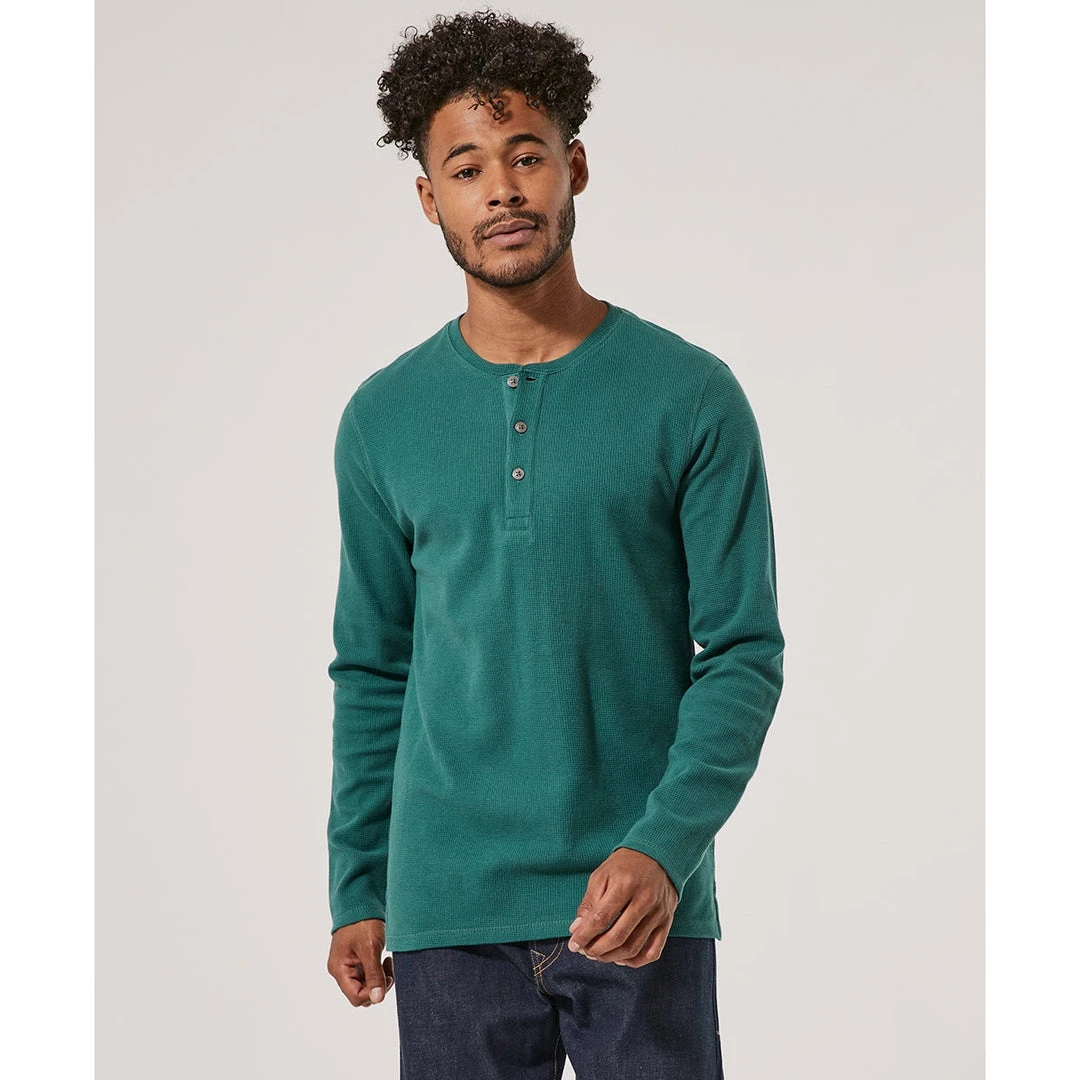 Pact Organic Men Clearance Thermal Waffle Henley 2 Pact Organic Men Clearance Thermal Waffle Henley