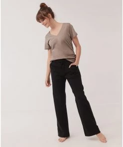 Womens Pact Organic Women All Ease Foldover Pant