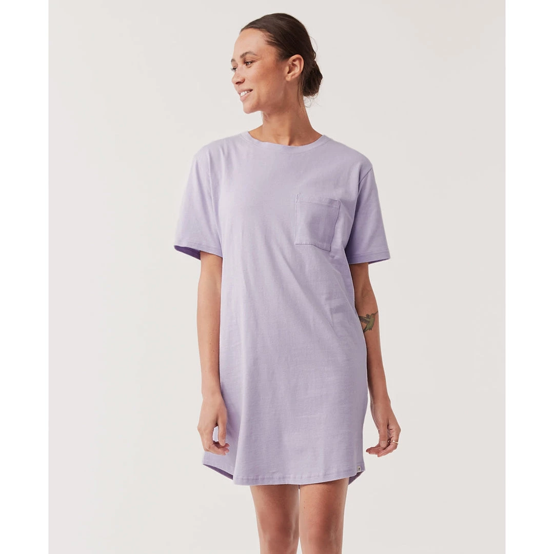Pact Organic Women All Ease Sleep Tee 1 Pact Organic Women All Ease Sleep Tee