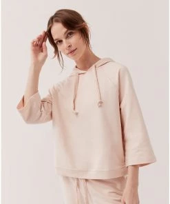 Pact Organic Women Bounce Bell Sleeve Hoodie