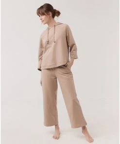 Womens Pact Organic Women Bounce Ruffle Waist Pant