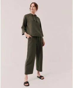 Womens Pact Organic Women Bounce Ruffle Waist Pant 8 Womens Pact Organic Women Bounce Ruffle Waist Pant