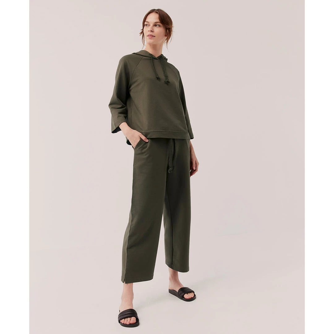 Womens Pact Organic Women Bounce Ruffle Waist Pant 4 Womens Pact Organic Women Bounce Ruffle Waist Pant