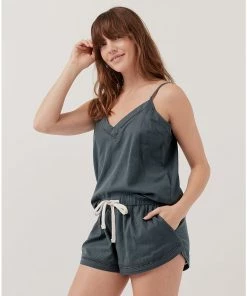 Womens Pact Organic Women Breezy Cotton Sleep Set