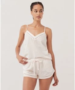 Womens Pact Organic Women Breezy Cotton Sleep Set