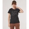Womens Pact Organic Women Cityzen Earth Graphic Crew Neck Tee