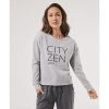 Pact Organic Women Cityzen Earth Graphic Sweatshirt