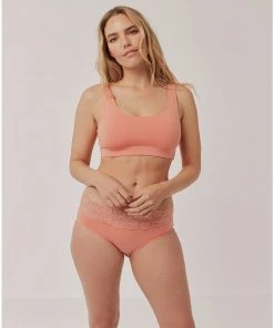 Womens Pact Organic Women Double Scoop Bra