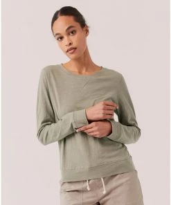 Pact Organic Women Easy Long Sleeve Tee Womens