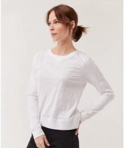 Pact Organic Women Easy Long Sleeve Tee Womens
