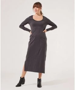 Pact Organic Women Easy Slub Maxi Dress