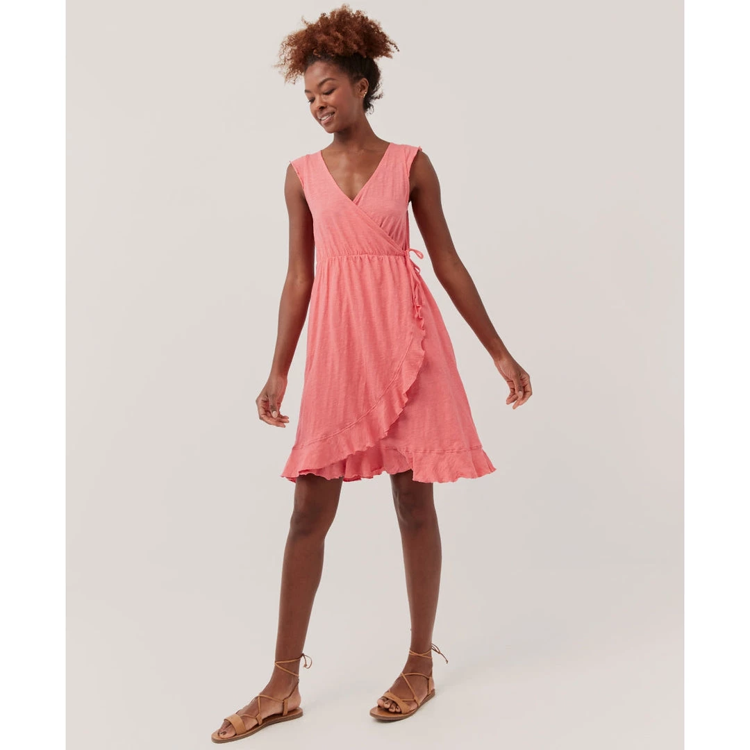 Womens Pact Organic Women Easy Wrap Dress 2 Womens Pact Organic Women Easy Wrap Dress