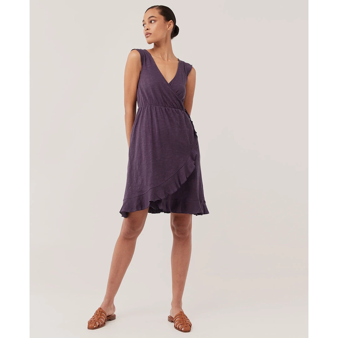 Womens Pact Organic Women Easy Wrap Dress 4 Womens Pact Organic Women Easy Wrap Dress