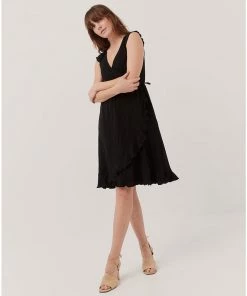Womens Pact Organic Women Easy Wrap Dress 9 Womens Pact Organic Women Easy Wrap Dress