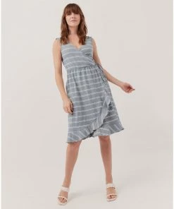 Womens Pact Organic Women Easy Wrap Dress